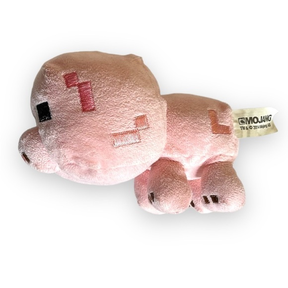 Minecraft Piggy Stuffed Toy - 6”x4” - Picture 4 of 9